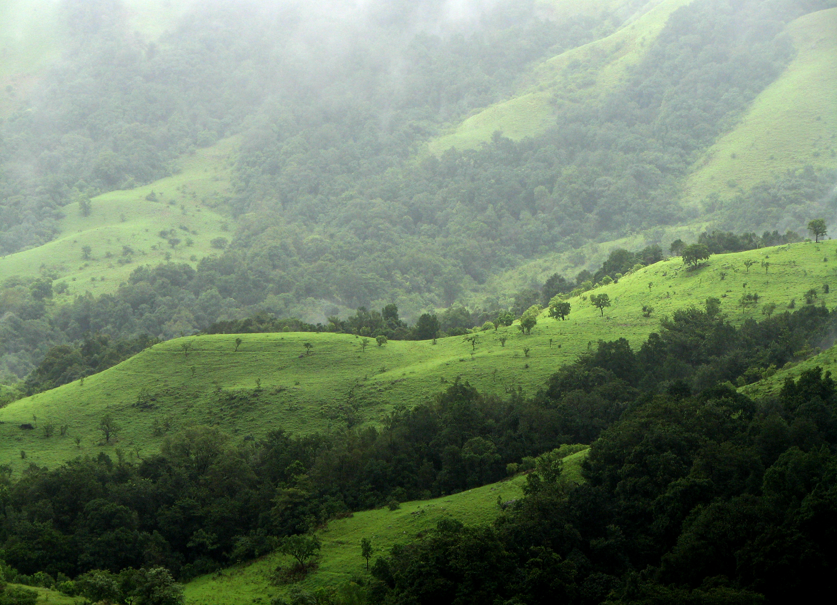 western ghats hill station in india