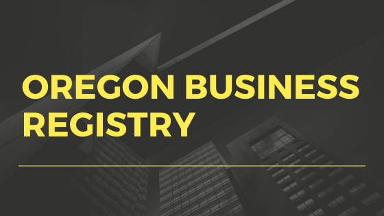 Oregon Business Registry