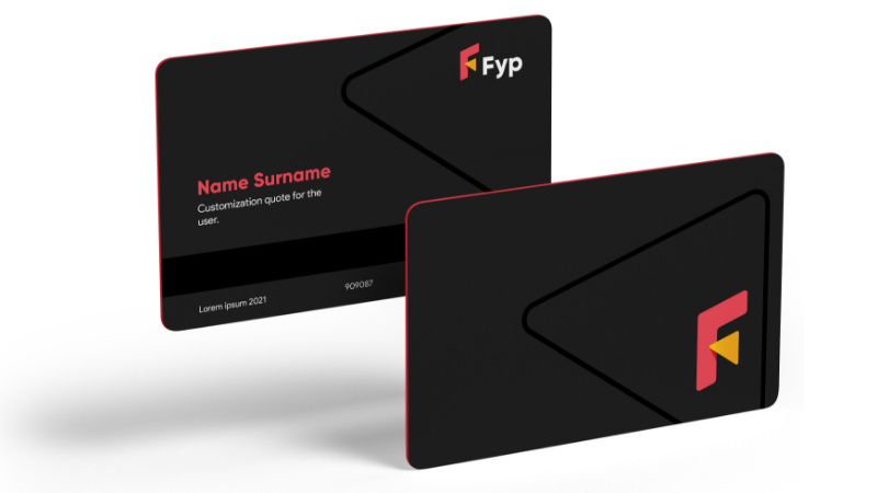 fyp card